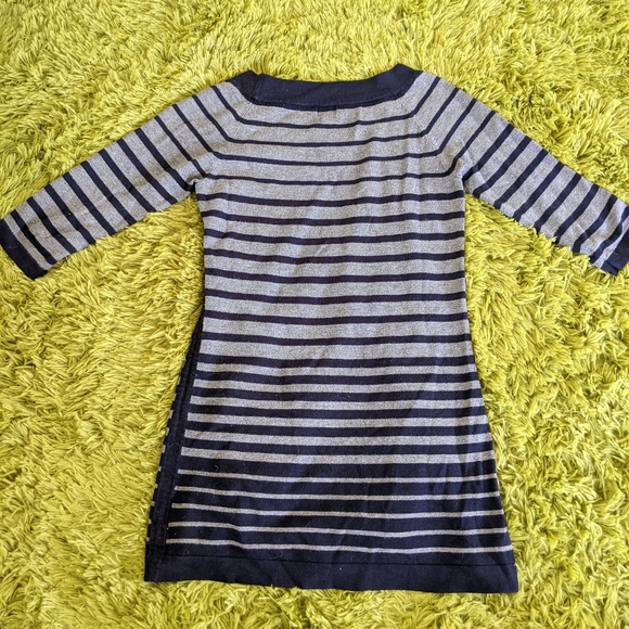 Striped Long Sleeve Dress. - Picture 2 of 3